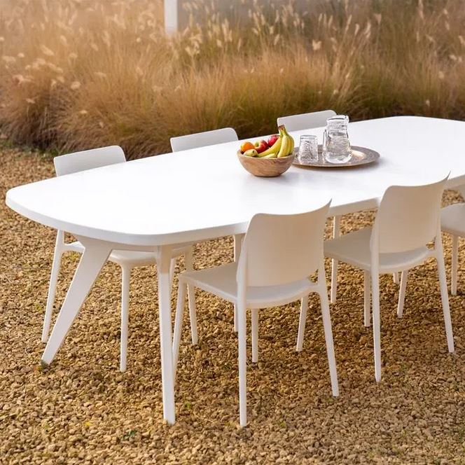 Gartentisch Rollo oval 